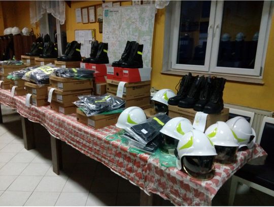 Uzbrojenie osobiste dla strażaków OSP Gminy Młynary