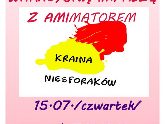 Wakacyjna impreza z animatorem  Wakacyjna impreza z animatorem