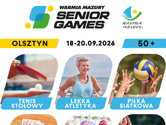 Warmia Mazury Senior Games 2026.