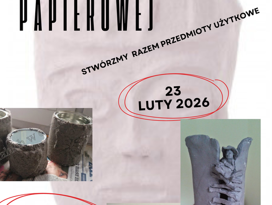 Warsztaty rękodzielnicze- masa papierowa