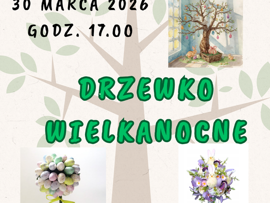 WARSZTATY WIELKANOCNE! Stwórz z nami niezwykłe drzewko wielkanocne.