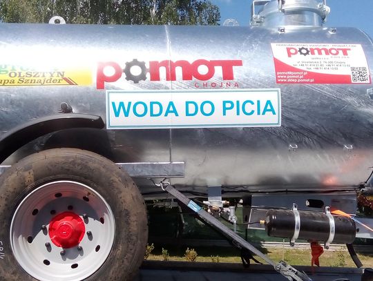 Zakup przyczepy do przewozu wody pitnej.