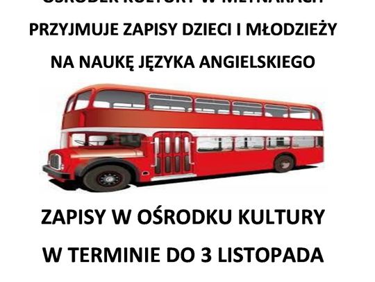 ZAPISY NA NAUKĘ JĘZYKA ANGIELSKIEGO