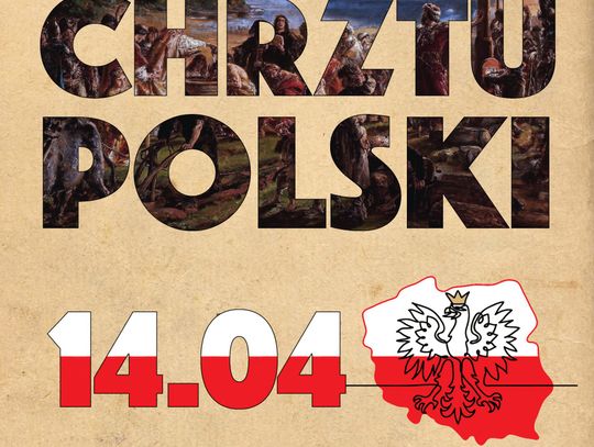 Zapraszamy do świętowania Chrztu Polski przez wywieszenie flagi. 
