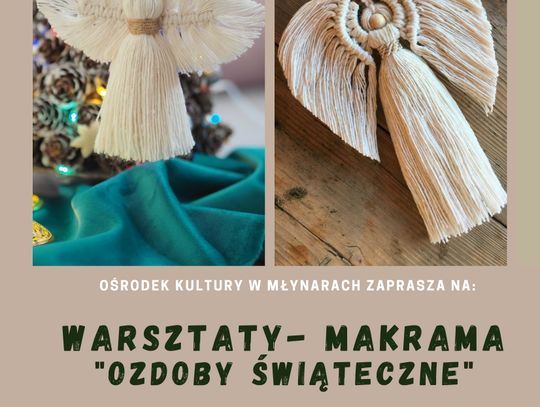 Zapraszamy na warsztaty! Zapraszamy na warsztaty!