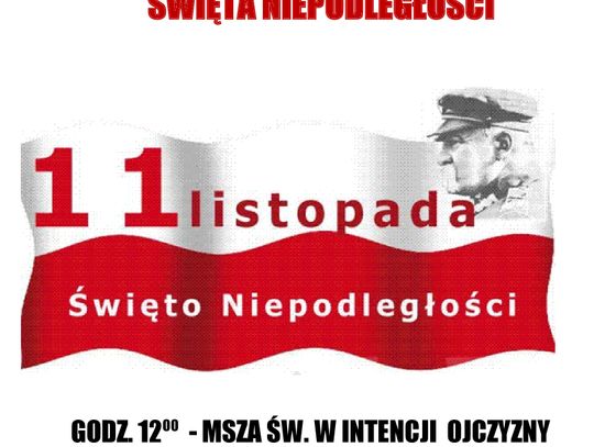 Zaproszenie na koncert z okazji Dnia Niepodległości- 11 listopada