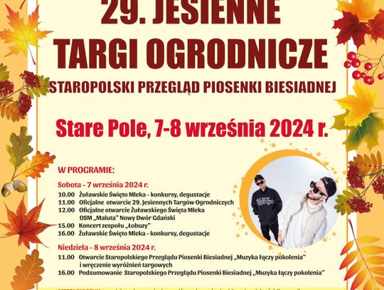Zaproszenie na targi ogrodnicze.