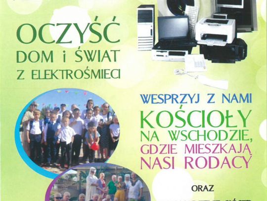 Zbiórka odpadów elektrycznych i elektronicznych.