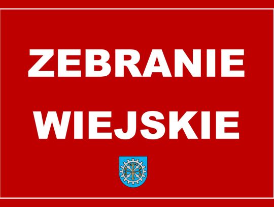 Zebranie Wiejskie Młynarska Wola.