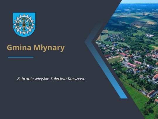 Zebranie wiejskie Sołectwa Karszewo.
