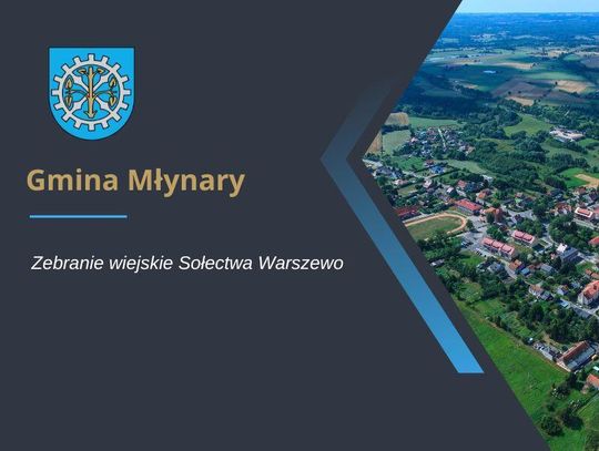 Zebranie wiejskie Sołectwa Warszewo.