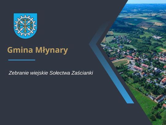 Zebranie wiejskie Sołectwa Zaścianki.
