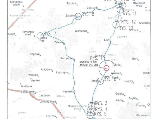 Zmiana organizacji ruchu na odcinku Młynary-Pasłęk Zmiana organizacji ruchu na odcinku Młynary-Pasłęk