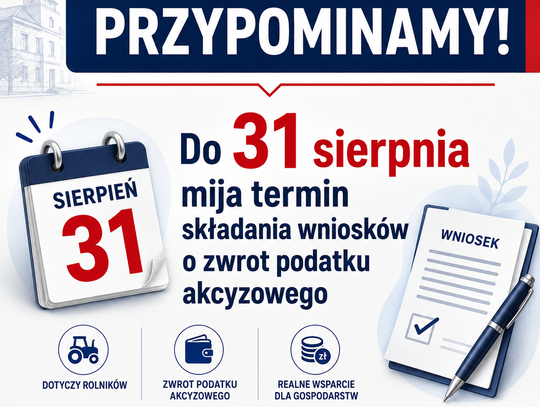Zwrot podatku akcyzowego !