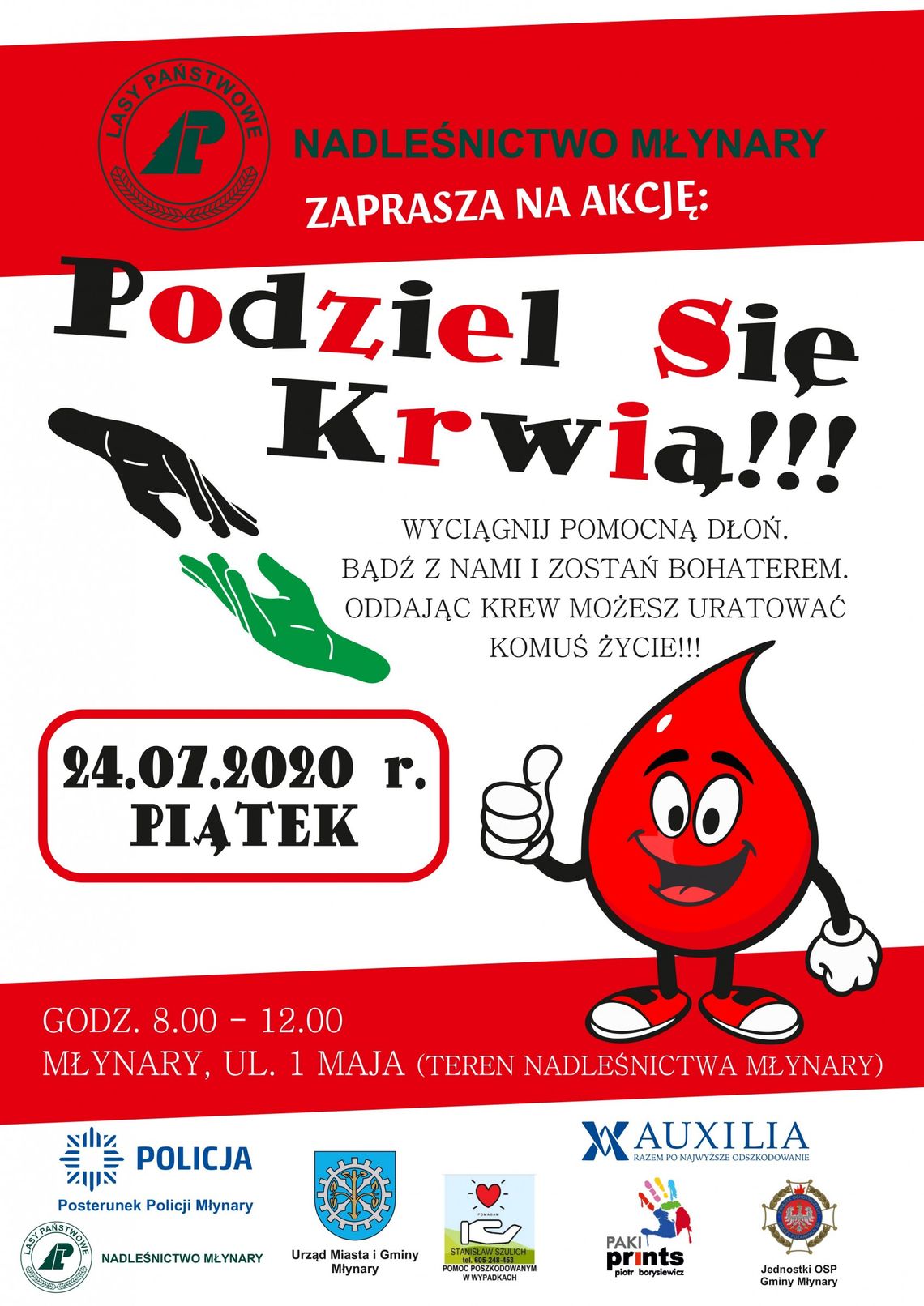 Akcja "Podziel się krwią!" Akcja "Podziel się krwią!"