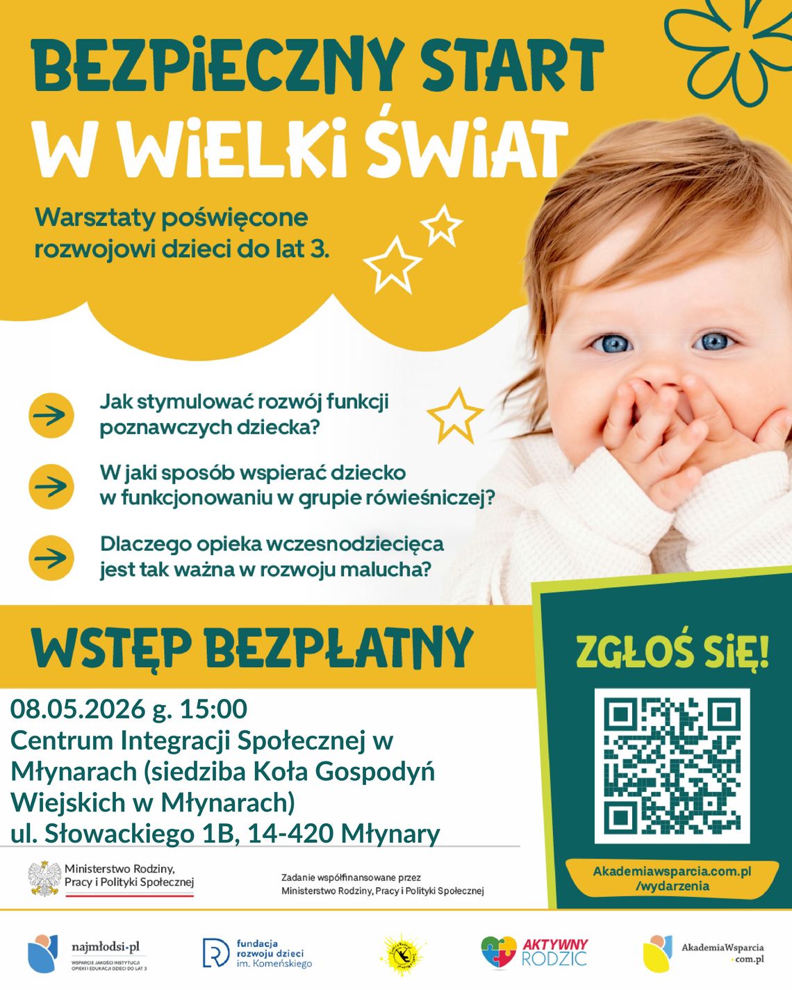 Bezpłatne warszaty dla rodziców