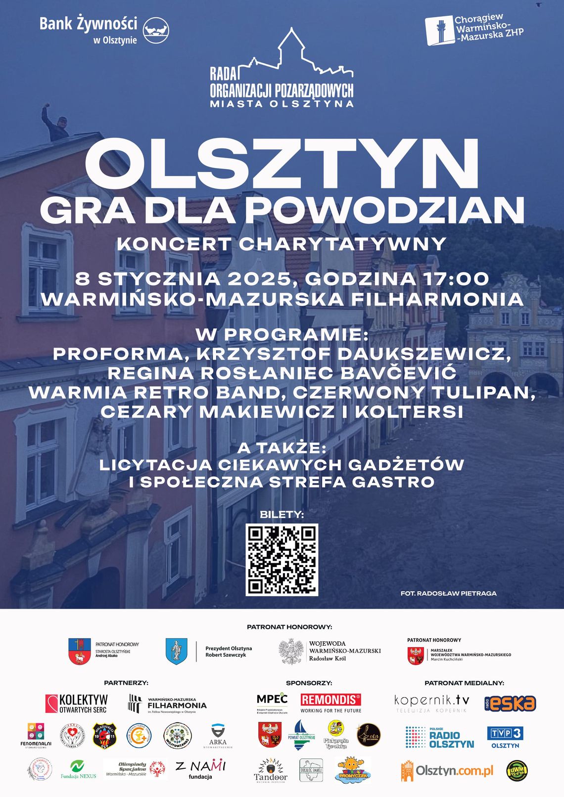 Charytatywny koncert "Olsztyn gra dla powodzian".