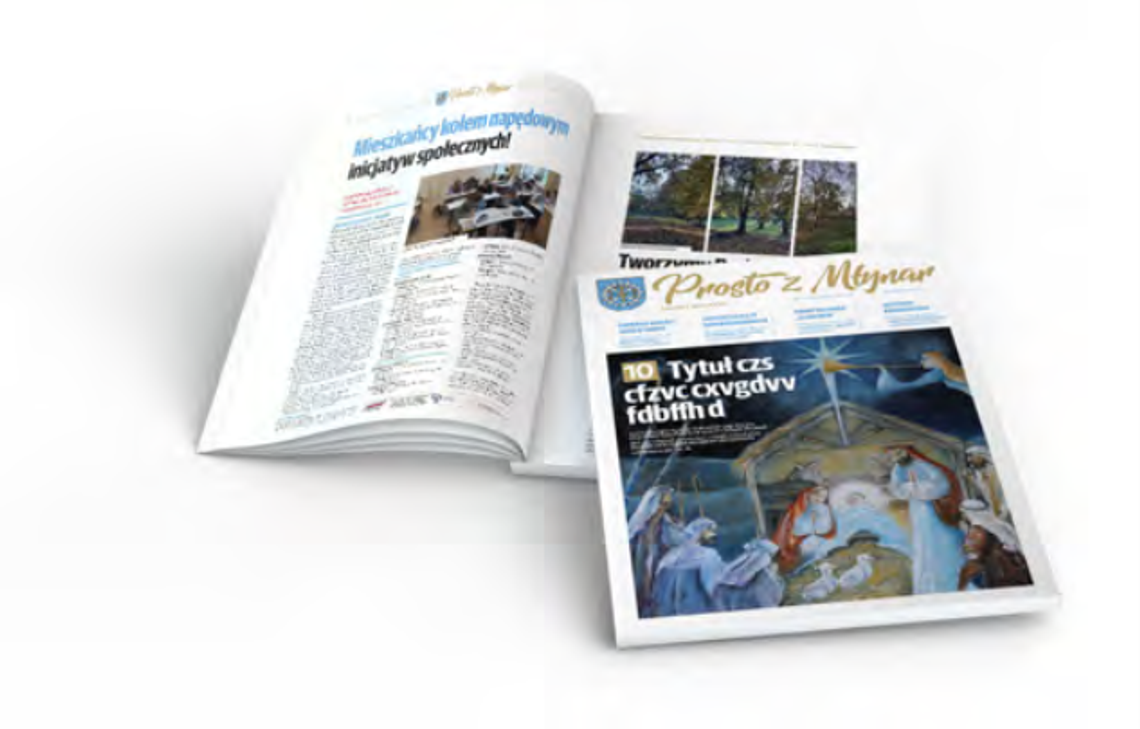 Czasopismo "Prosto z Młynar" Czasopismo "Prosto z Młynar"