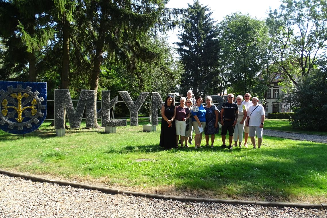 Delegacja z Brokdorf z wizytą w Młynarach. Delegacja z Brokdorf z wizytą w Młynarach.