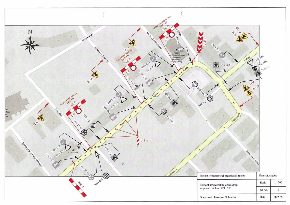 Dotyczy: Remont nawierzchni jezdni dróg wojewódzkich nr 509 i 513 – Umowa nr RDW.E/12/3221/DM/152/22 z dnia 16.08.2022r. Dotyczy: Remont nawierzchni jezdni dróg wojewódzkich nr 509 i 513 – Umowa nr RDW.E/12/3221/DM/152/22 z dnia 16.08.2022r.