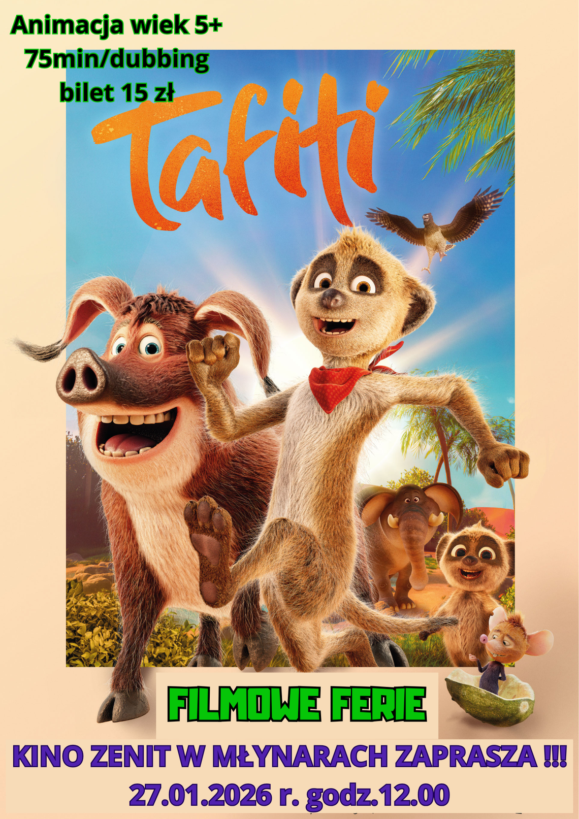 FILMOWE FERIE Z KINEM ZENIT