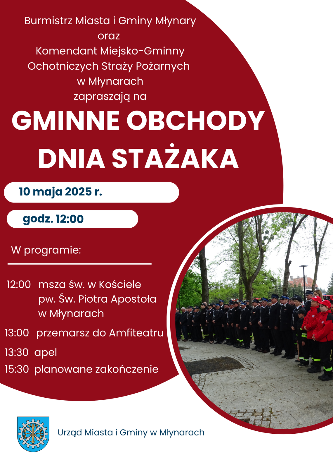 Gminne obchody Dnia Strażaka.