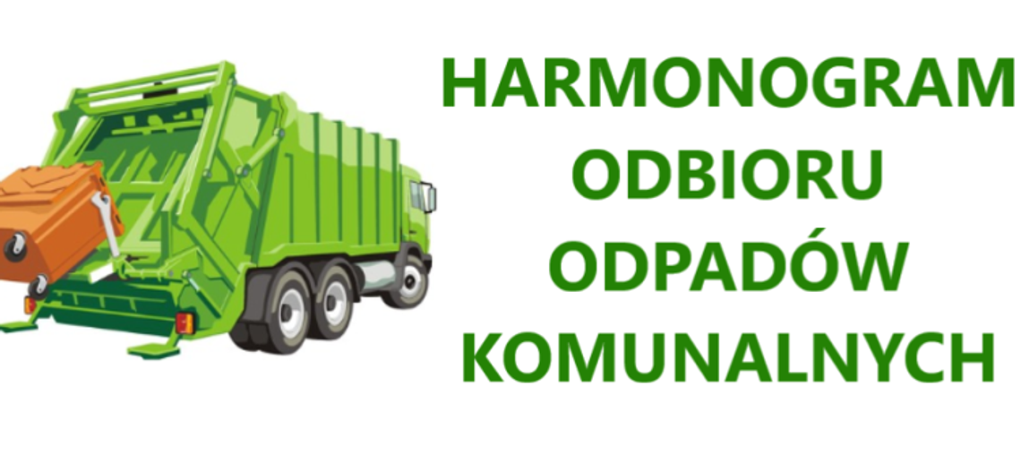 HARMONOGRAM ODBIORU ODPADÓW KOMUNALNYCH GMINA MŁYNARY   STYCZEŃ 2023 - 13.04.2023 r. HARMONOGRAM ODBIORU ODPADÓW KOMUNALNYCH GMINA MŁYNARY   STYCZEŃ 2023 - 13.04.2023 r.