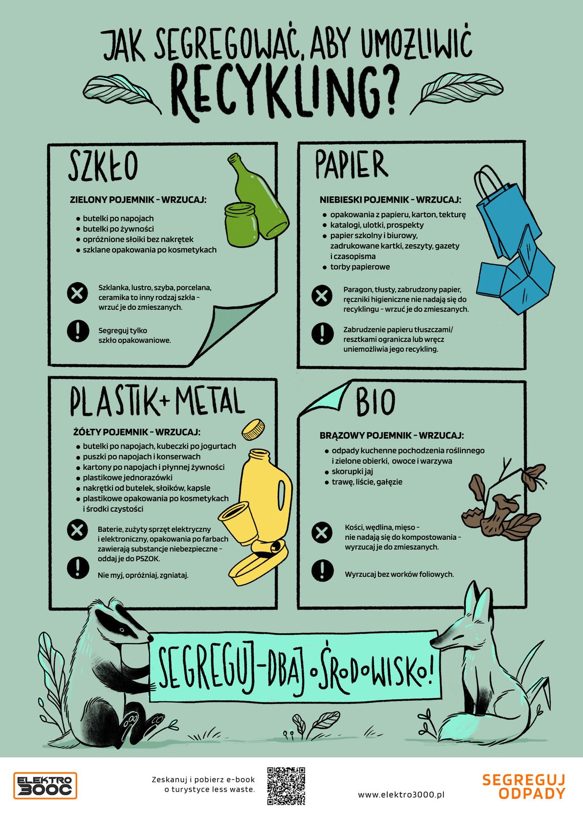 Jak segregować odpady, aby umożliwić recykling?