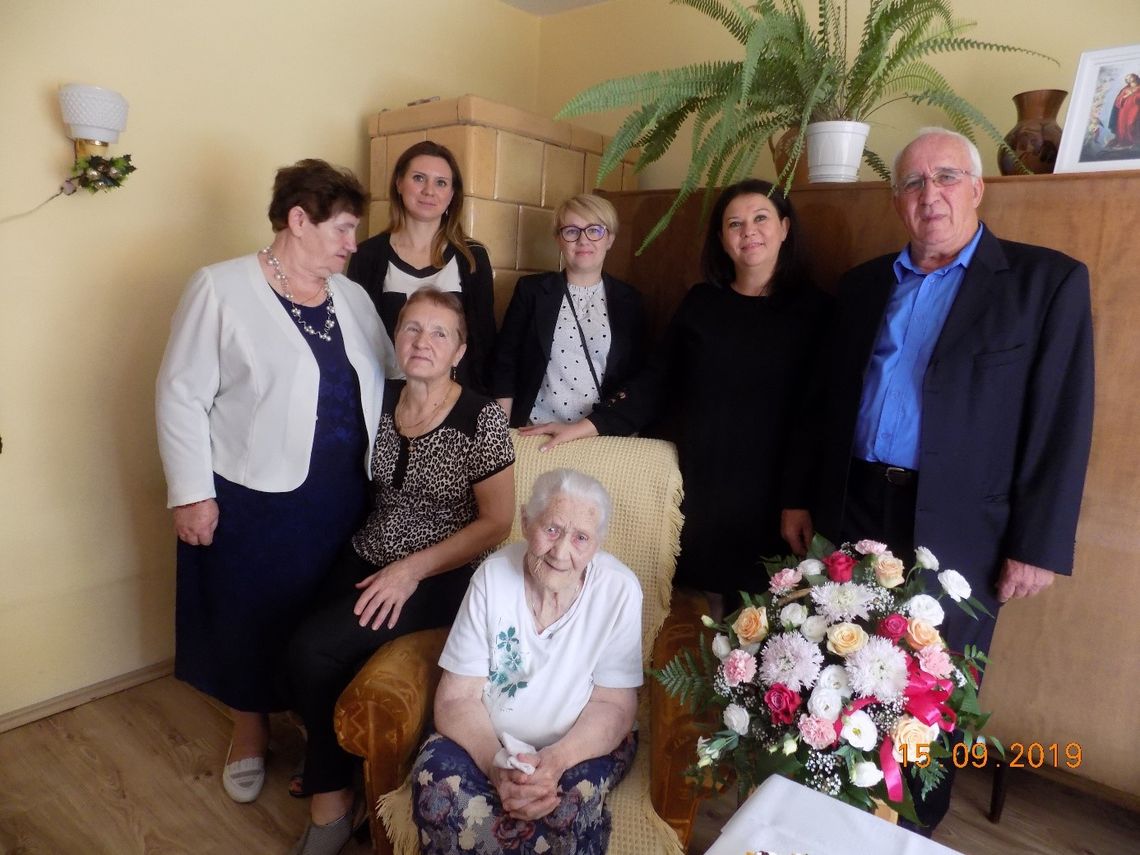 Jubileusz 100-lecia urodzin Pani Tekli Harasimowicz