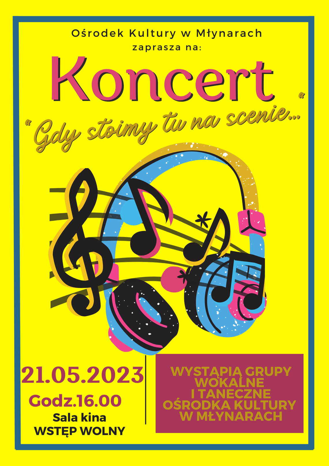 Koncert "Gdy stoimy tu na scenie..." Koncert "Gdy stoimy tu na scenie..."