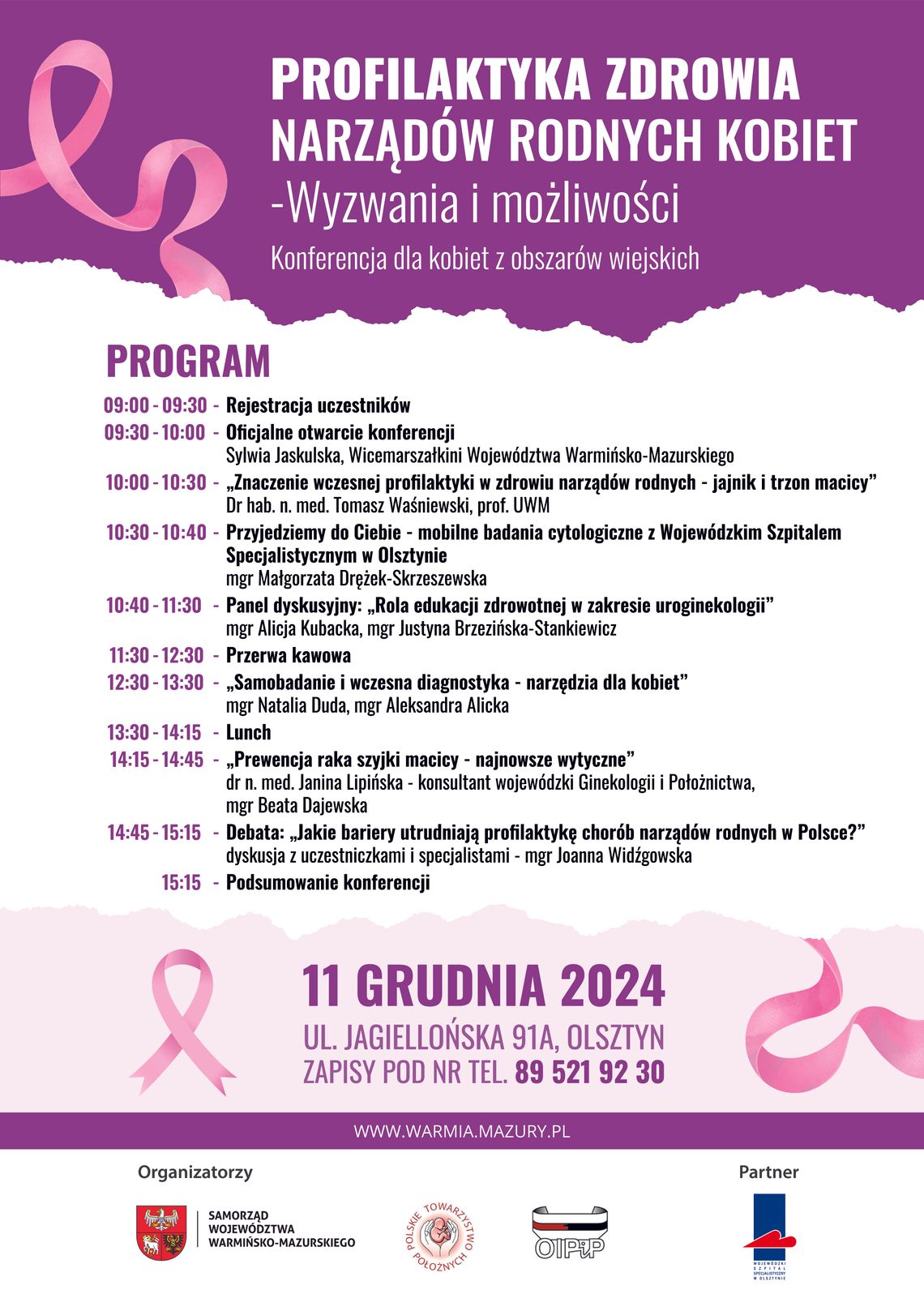 Konferencja dla kobiet.
