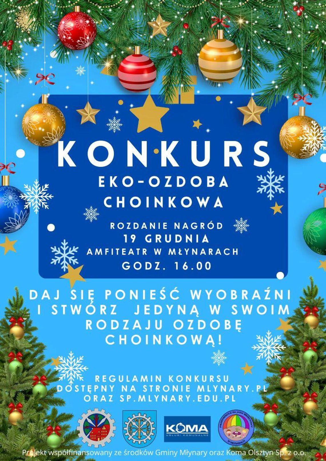 Konkurs „EKOOZDOBA CHOINKOWA”. Konkurs „EKOOZDOBA CHOINKOWA”.