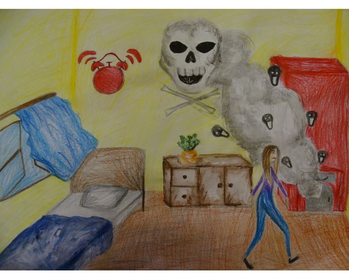 Konkurs plastyczny pt. "Ciche zatruwanie to czadu działanie" - eliminacje gminne rozstrzygnięte