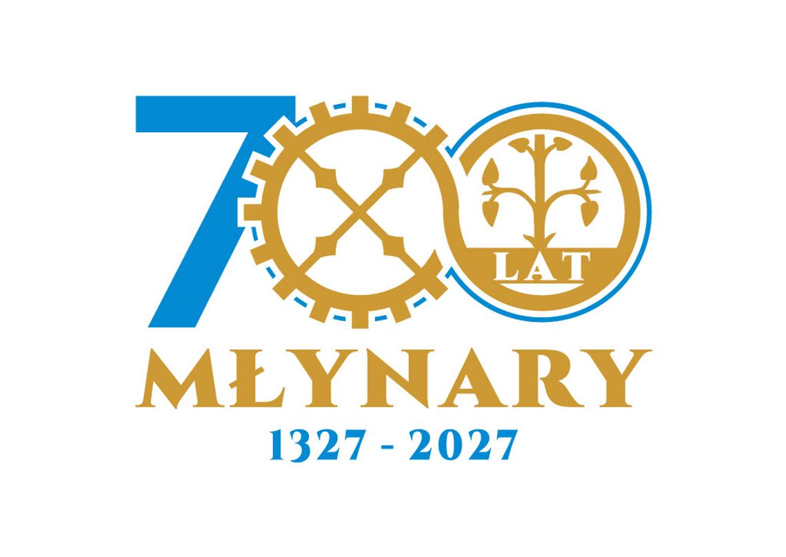 MAMY LOGO JUBILEUSZU 700-LECIA MŁYNAR! MAMY LOGO JUBILEUSZU 700-LECIA MŁYNAR!