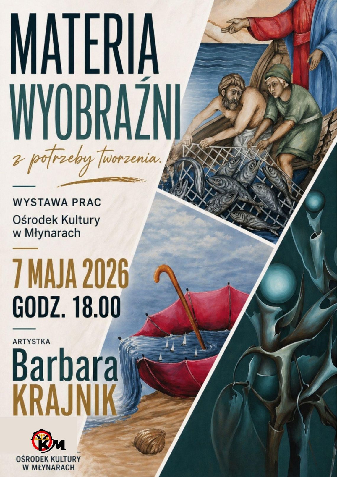 MATERIA WYOBRAŹNI- wystawa prac Barbary Krajnik