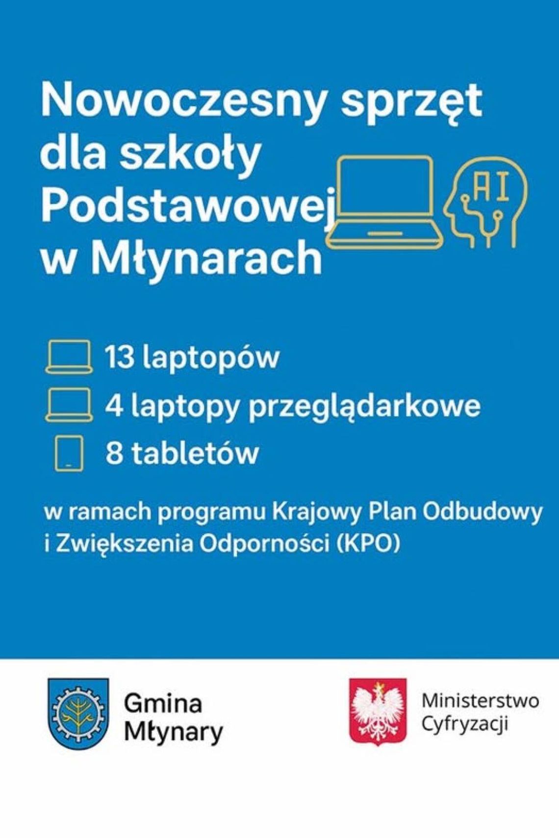 Nowoczesna edukacja w Gminie Młynary!