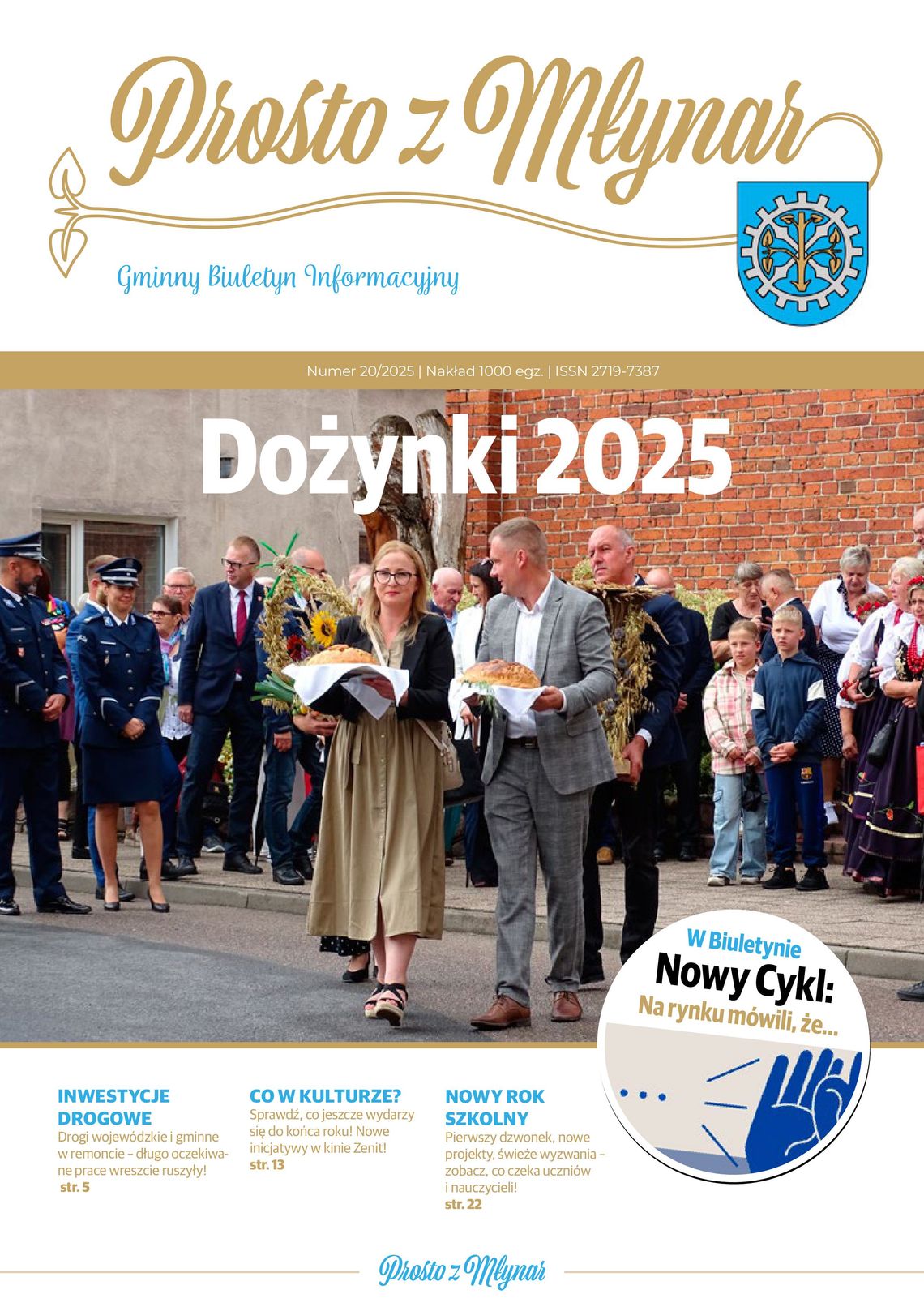 Nowy numer biuletynu "Prosto z Młynar".