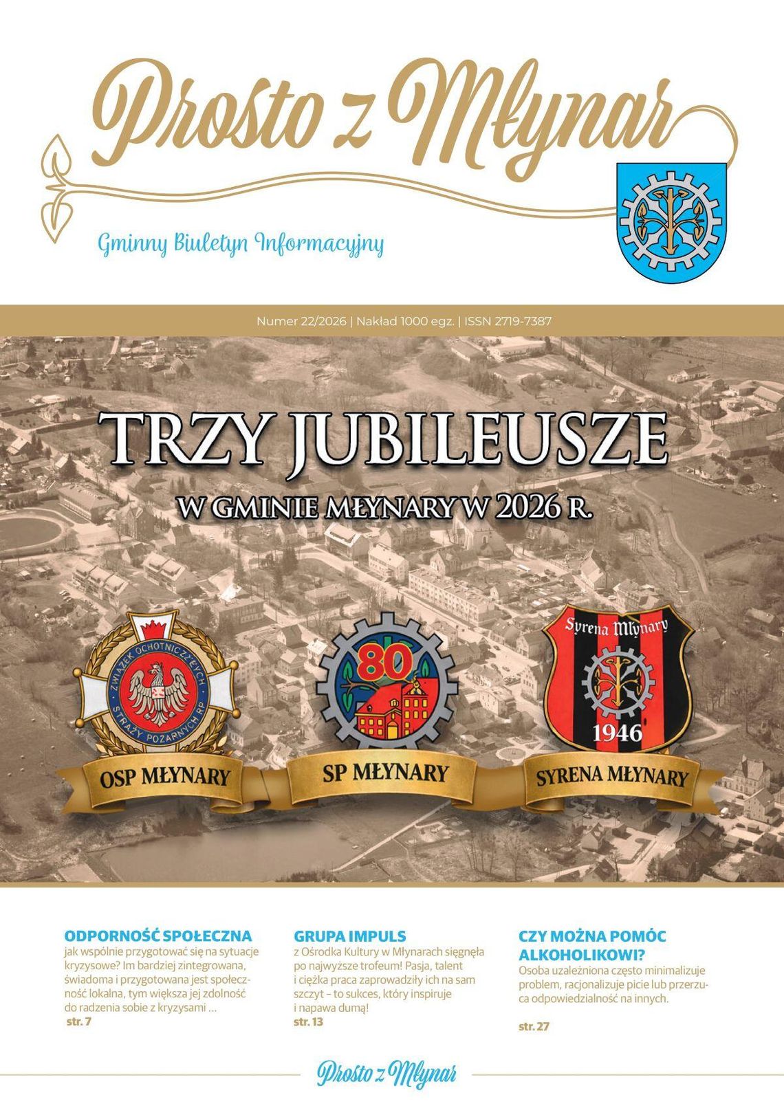 Nowy numer biuletynu "Prosto z Młynar".
