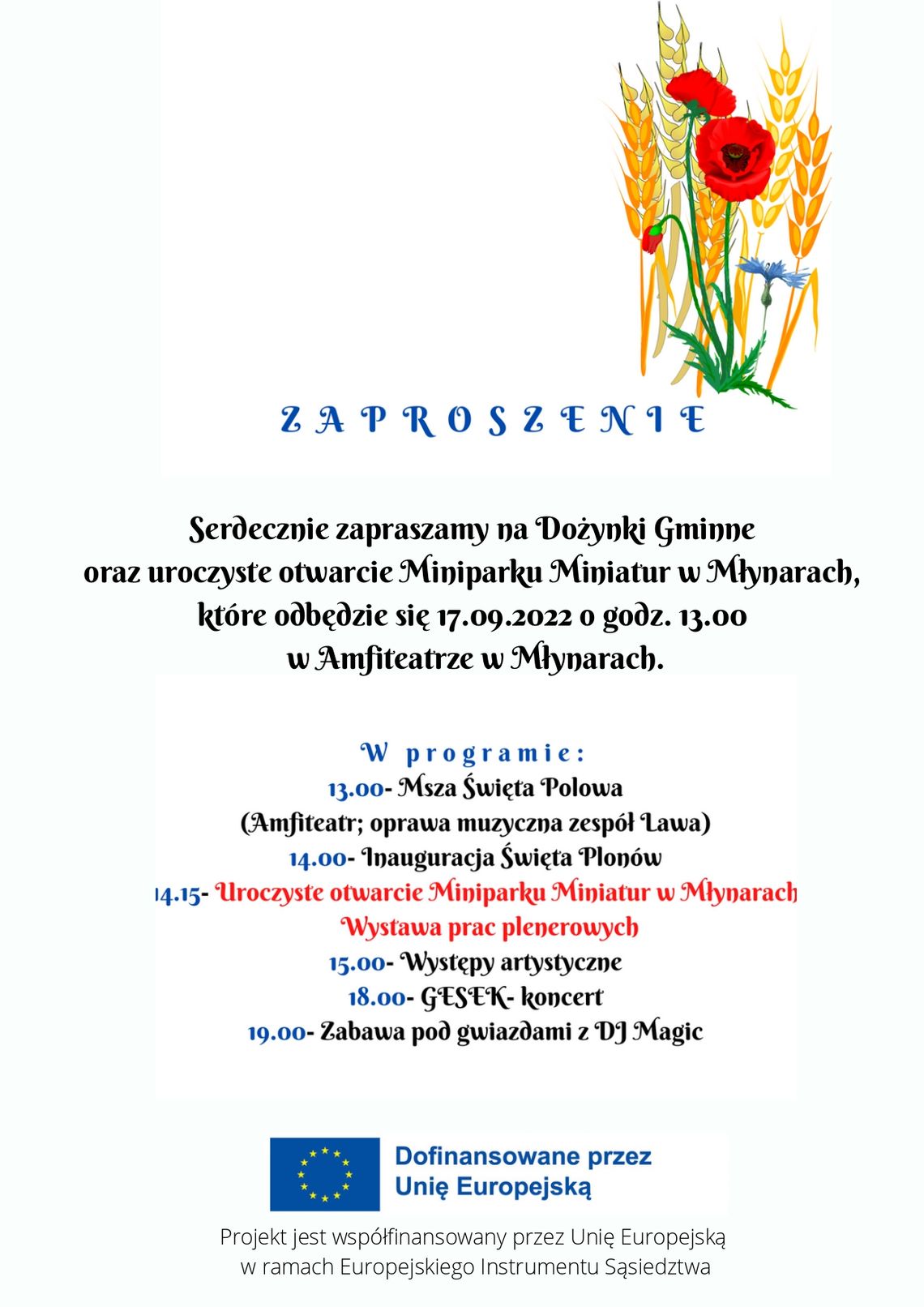 Otwarcie parku miniatur w Młynarach Otwarcie parku miniatur w Młynarach