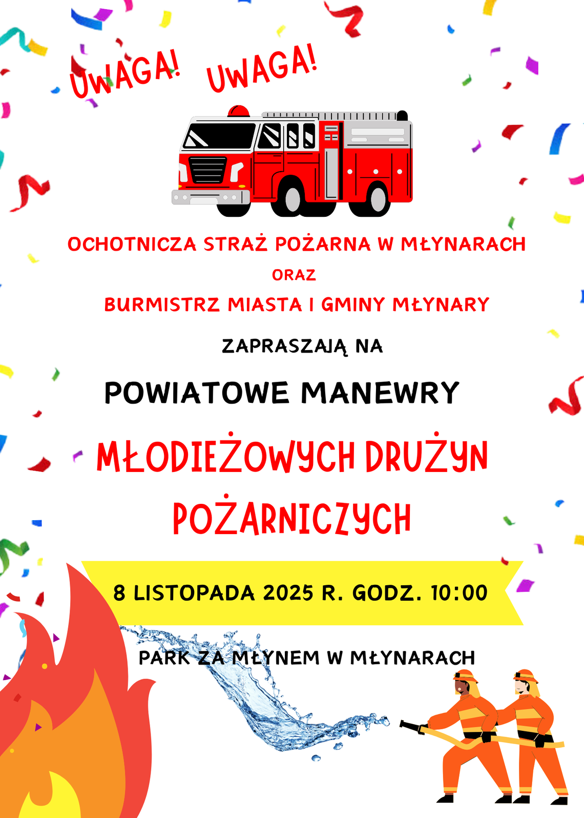 Powiatowe Manewry Młodzieżowych Drużyn Pażarniczych. Powiatowe Manewry Młodzieżowych Drużyn Pażarniczych.