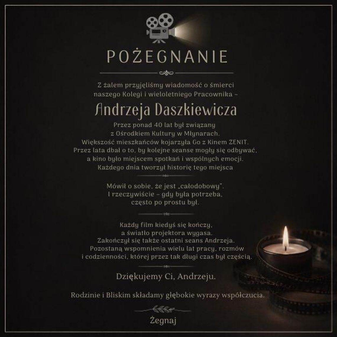 Pożegnanie