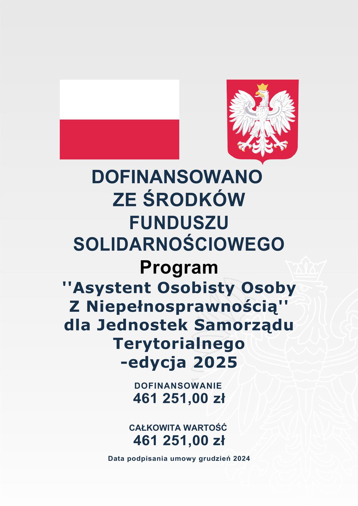 Program "Asyatent Osobisty Osoby z Niepełnosprawnością"