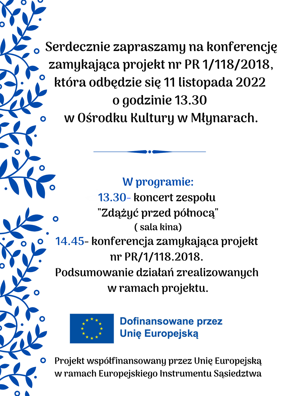 Realizacja projektu Gminy Młynary na ostatniej prostej Realizacja projektu Gminy Młynary na ostatniej prostej