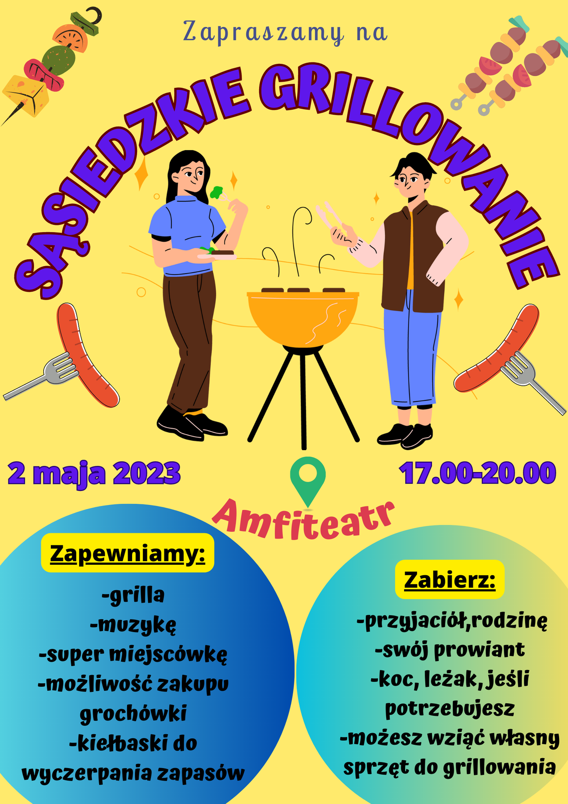 Sąsiedzkie grillowanie! Sąsiedzkie grillowanie!