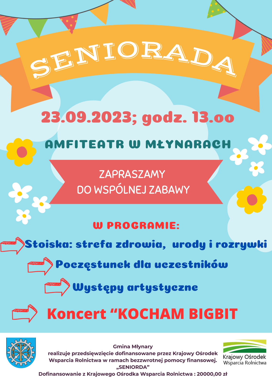 SENIORADA- ZAPRASZAMY DO WSPÓLNEJ ZABAWY!