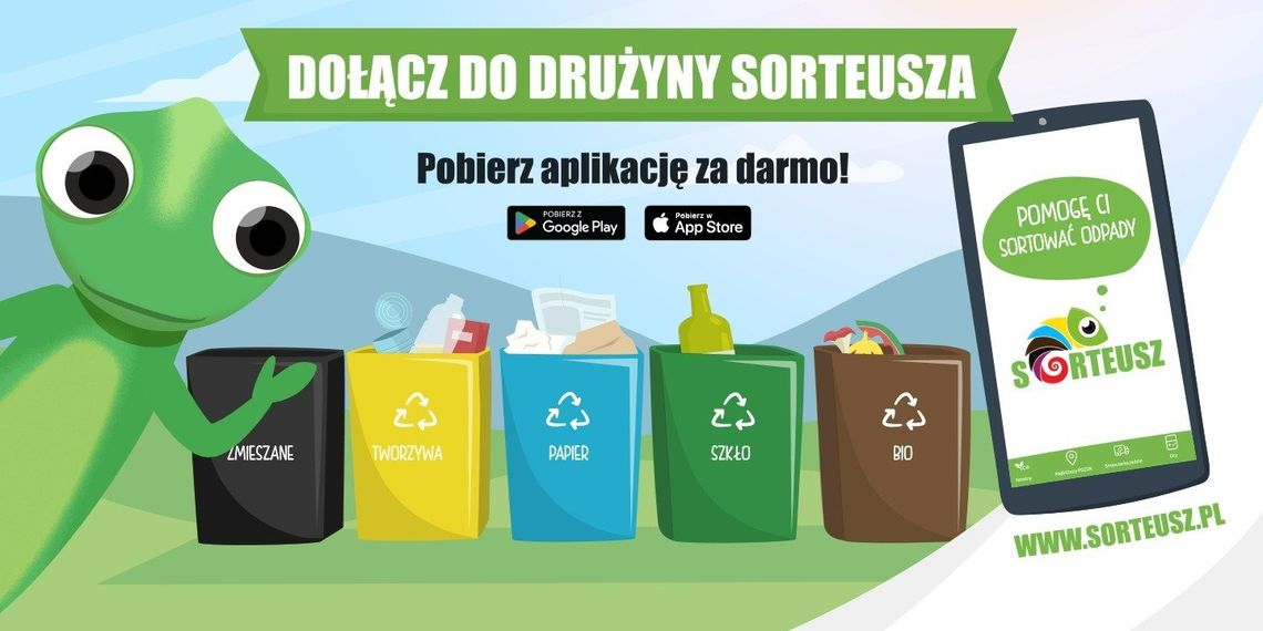 Sorteusz informuje, jak się poprawnie sortuje.  Sorteusz informuje, jak się poprawnie sortuje.