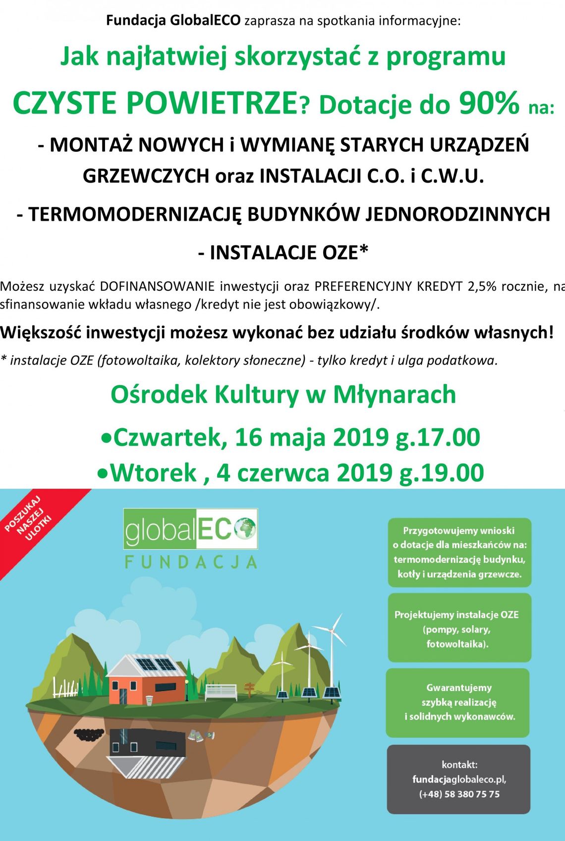 Spotkanie informacyjne dot. programu "Czyste Powietrze"