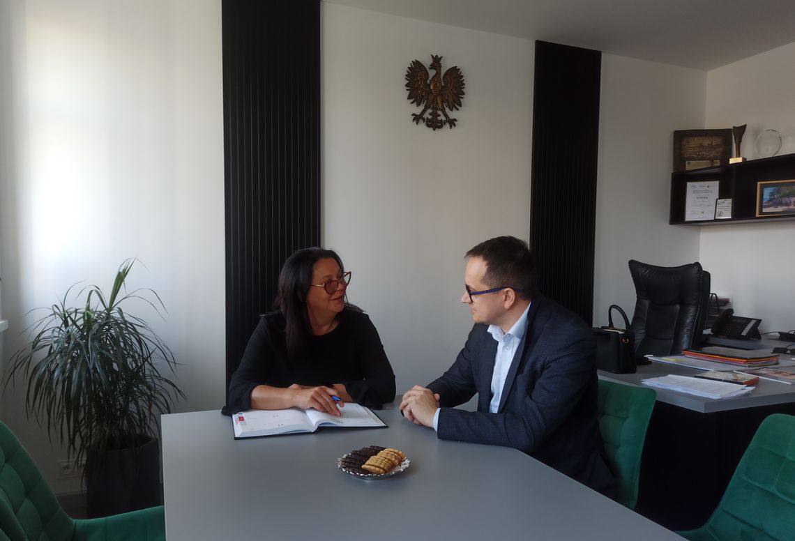 Spotkanie w sprawie pozyskania środków unijnych na rozwój gminy.