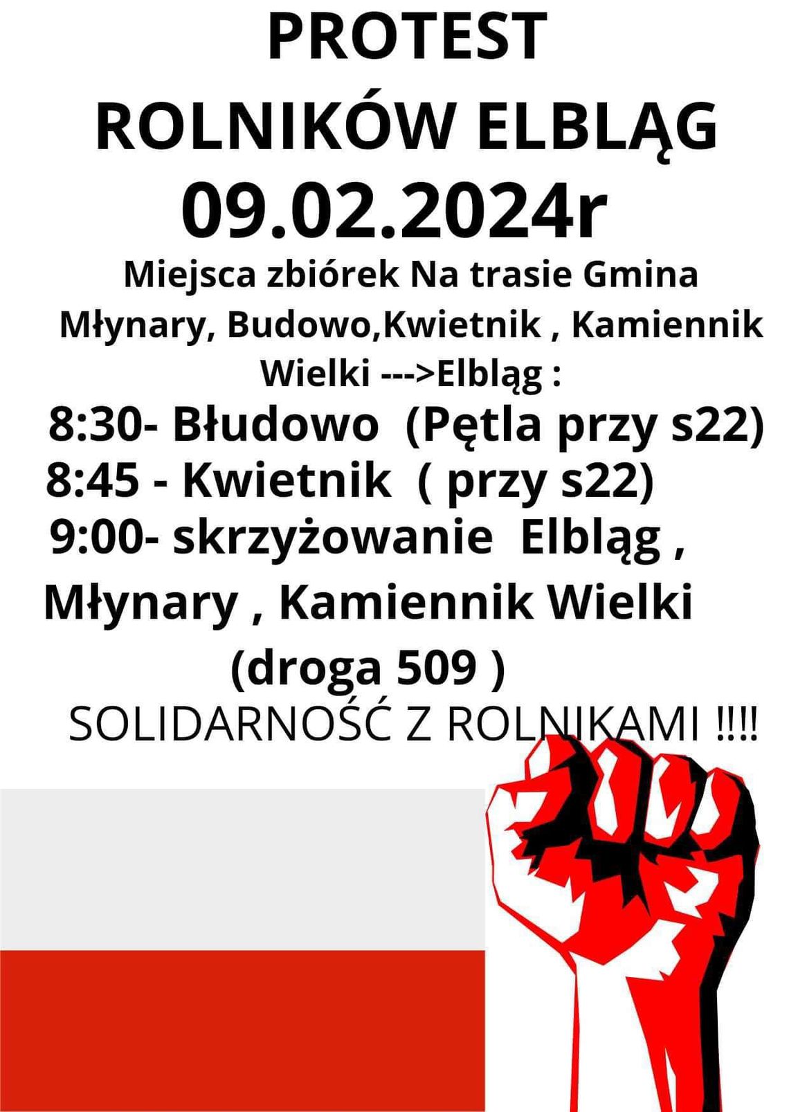 Uwaga! Możliwe utrudnienia w ruchu. Uwaga! Możliwe utrudnienia w ruchu.