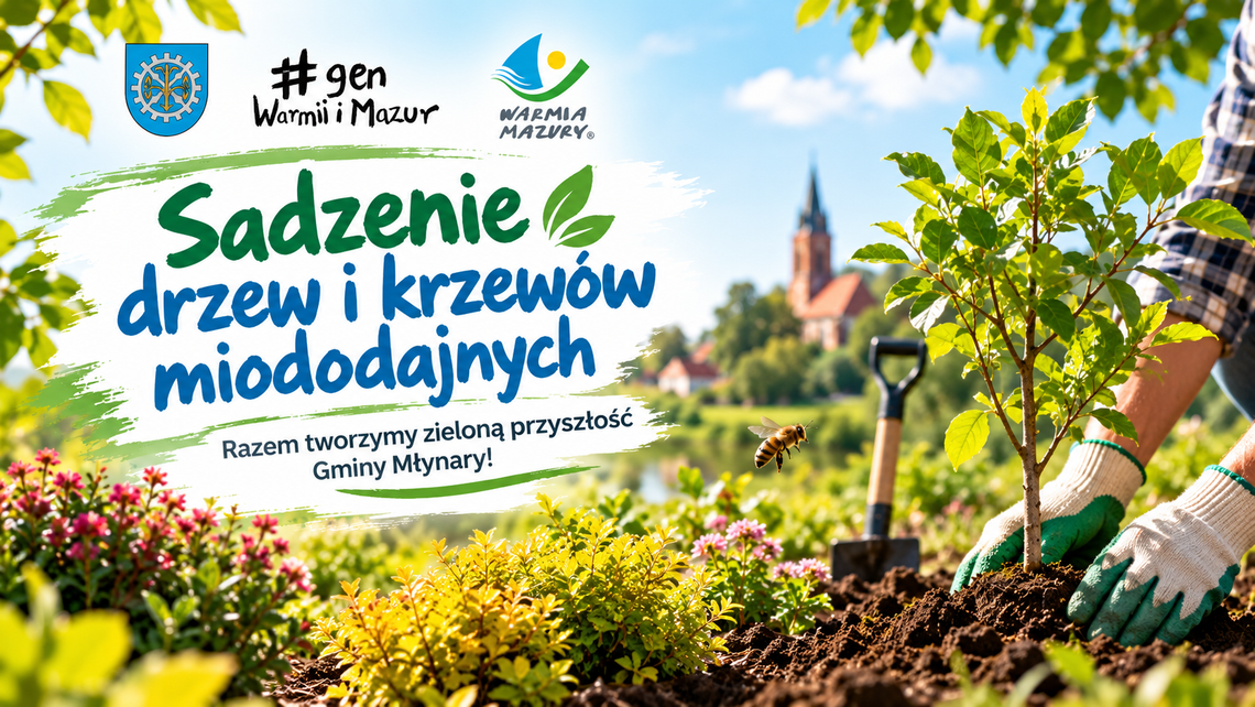 Warszewo, Rucianka i Zastawno zyskały nowe nasadzenia drzew i krzewów miododajnych.